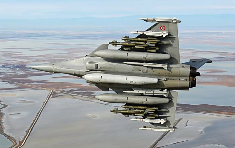 AASM Hammer guided bombs on the French Rafale fighter