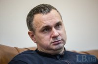 Oleh Sentsov wounded at frontline