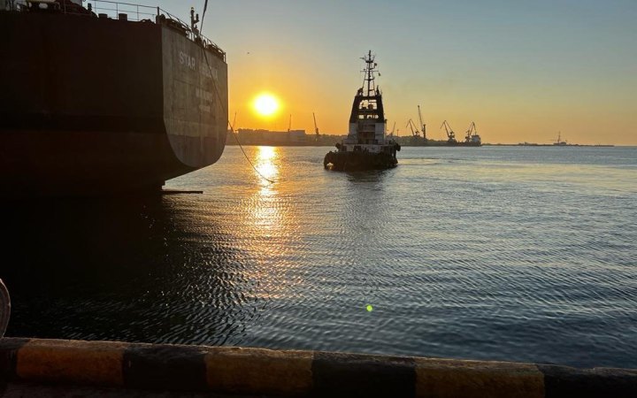 Second ship convoy with agricultural products leaves Odesa Region ports
