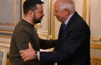 Zelenskyy asks for additional ammunition, drones, air defence systems at meeting with Borrell
