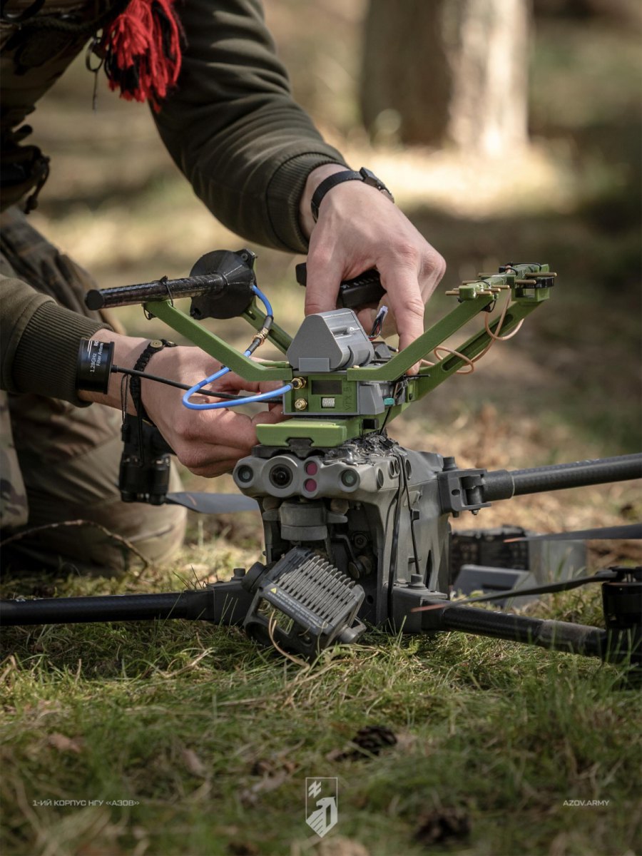 Training of the drone operators in Sweden