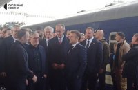Tusk, Macron, Merz and Starmer arrive in Kyiv for meeting of Coalition of the willing