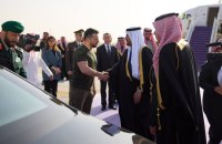 Zelenskyy arrives in Saudi Arabia to discuss Peace Formula, return of prisoners
