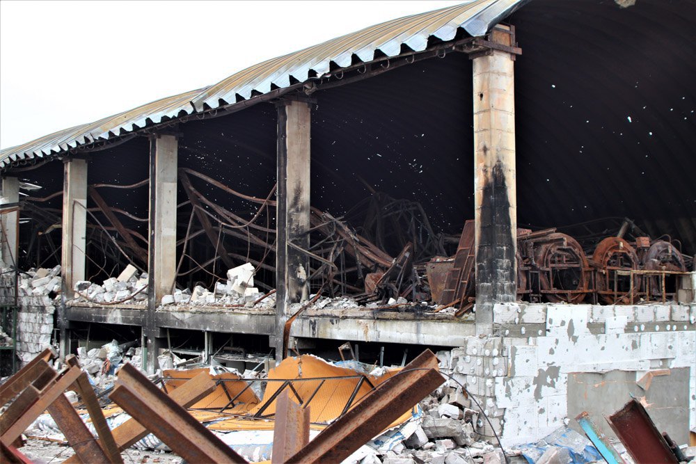 Destroyed shopping mall 1