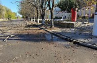 Russians shell Kherson from left bank 