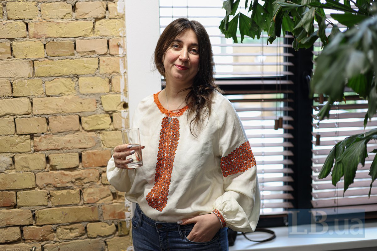 Iryna Fedoriv, head of the public initiative Golka