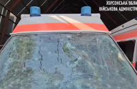 All night long, Russians shelled residential areas of Kherson; Hospital, ambulances are also damaged