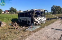 Bus with children overturned in Khmelnytskyy Region: one child, one adult die