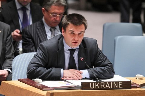 Ukrainian foreign minister: No progress on police mission in Donbas