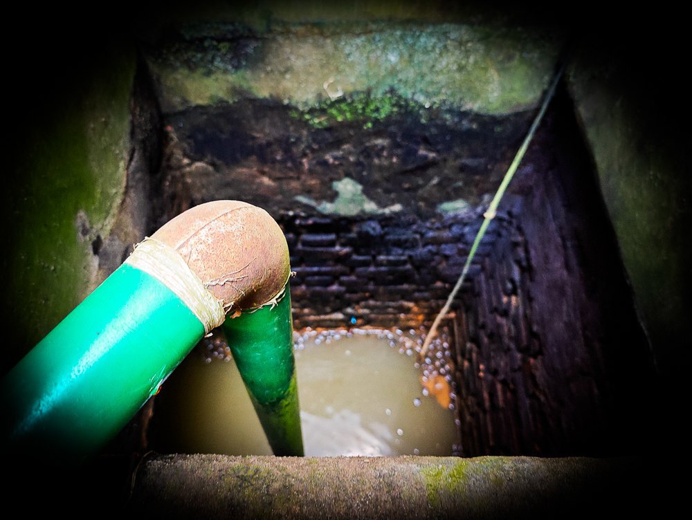 The well where the bodies of the tortured were thrown