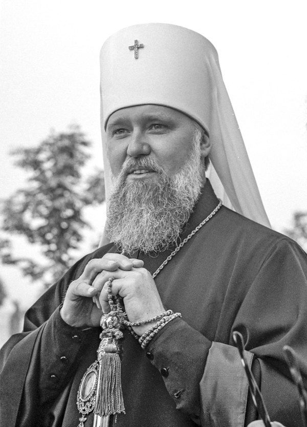 Metropolitan of Kyiv and Galicia, Patriarchal Exarch of Ukraine Filaret. Kyiv. 1971.
