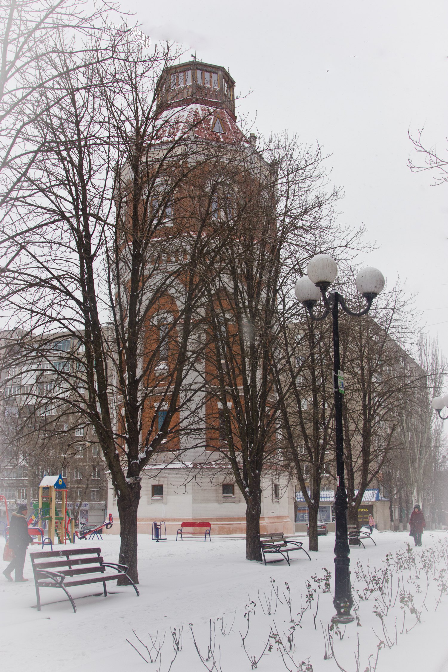 Water tower by architect Victor Nilsen