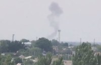 Powerful explosion  heard near ocupied Melitopol airfield 