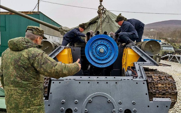 ​​Occupants moved additional batteries of Grad MLRS and heavy mortars to Izium - General Staff of Ukrainian Armed Forces