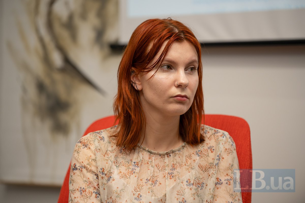 Rina Reznik, head of the Support Service of Azov Brigade
