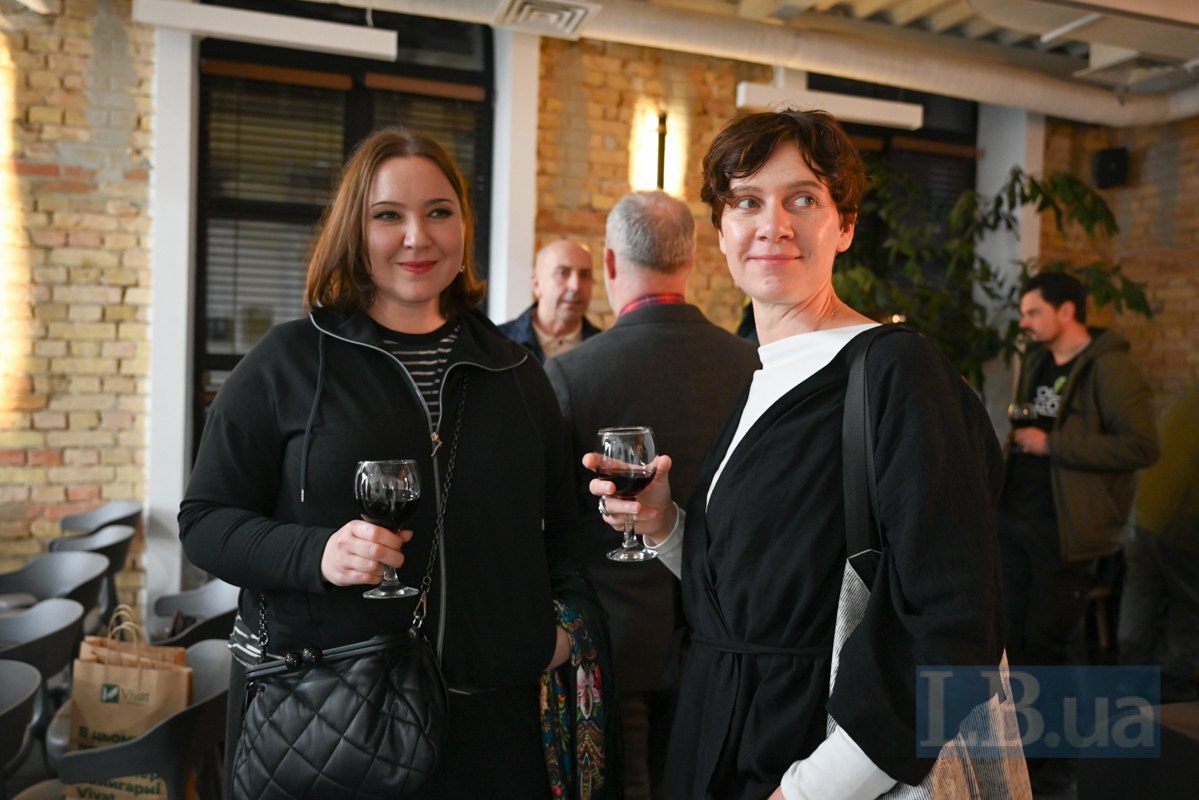  Tamara Trunova and Kseniya Bilash, Culture editor at LB.ua