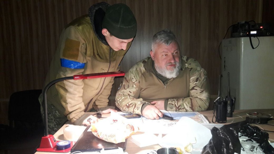 Oleksandr Kisilishyn (right)