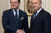 Ukrainian foreign minister, Bulgarian president discuss Black Sea security