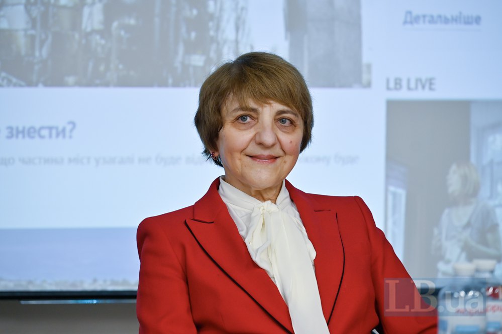Vira Aheyeva, professor at the National University of Kyiv-Mohyla Academy 