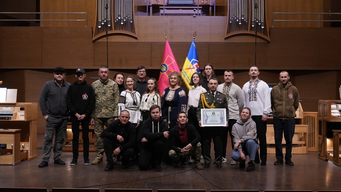 Five organs sounded simultaneously in Kharkiv