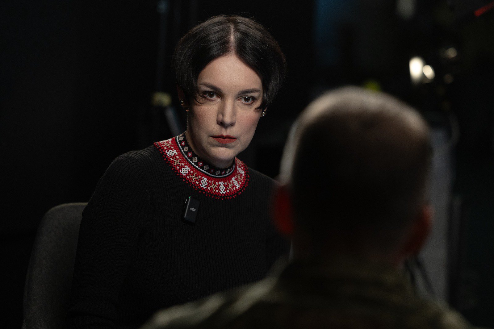 Commander-in-Chief of the Armed Forces of Ukraine Oleksandr Syrskyy and editor-in-chief of LB.ua Sonya Koshkina