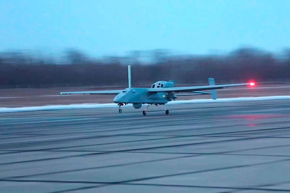 Reconnaissance UAV “Forpost” of the Russian army