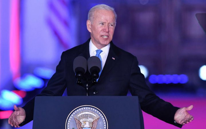 "Our unity is sending an unmistakable message to Putin: he will never succeed in occupying all of Ukraine" - Biden