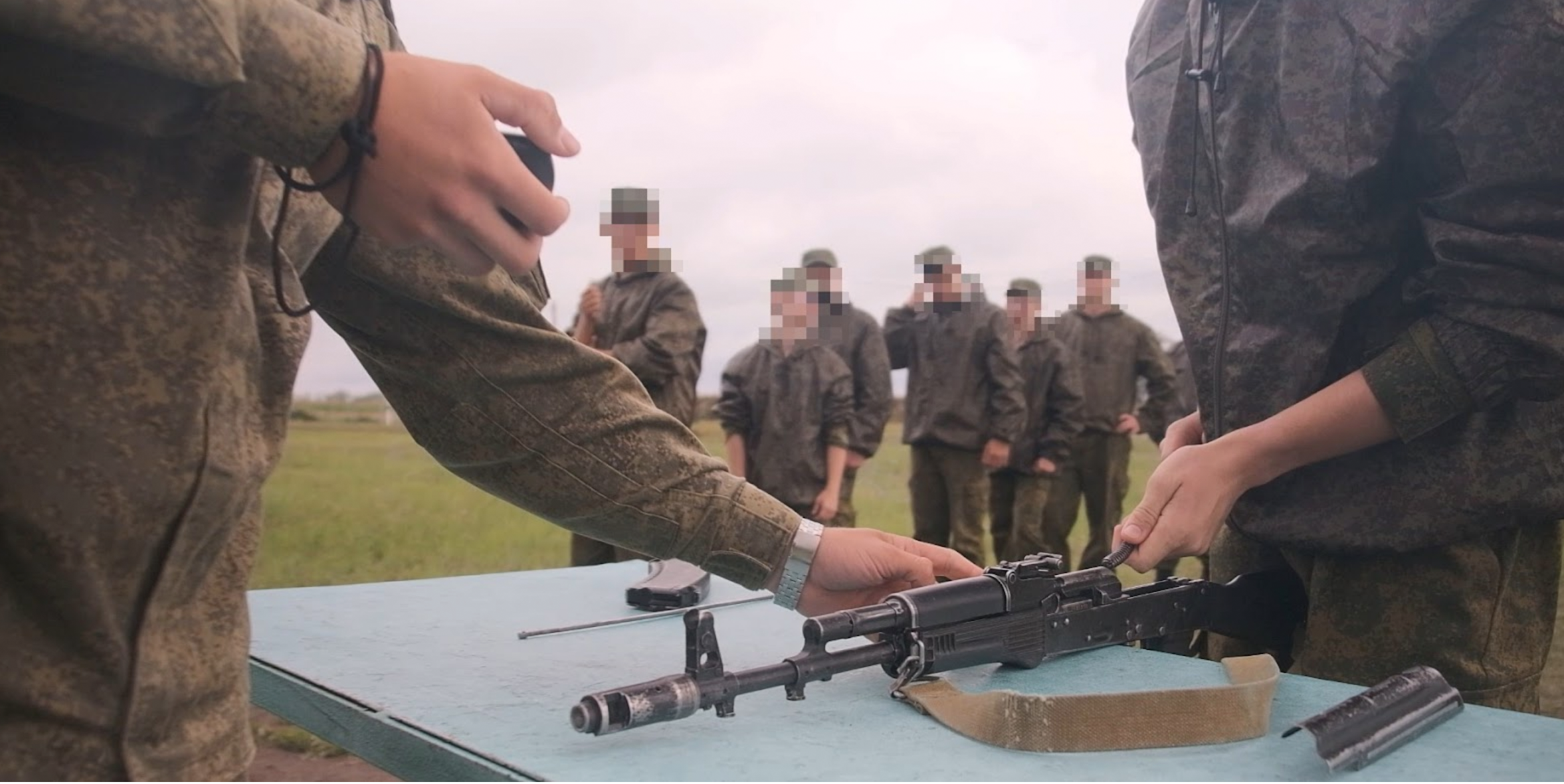 Military training in the field, August 2025.