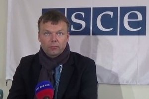OSCE monitors came under fire in Donbas