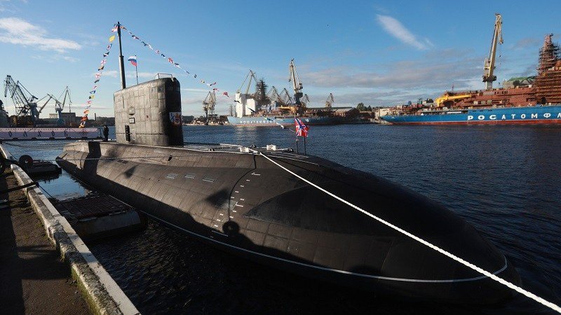  Diesel-electric submarine Volkhov, Project 636.3 Varshavyanka.