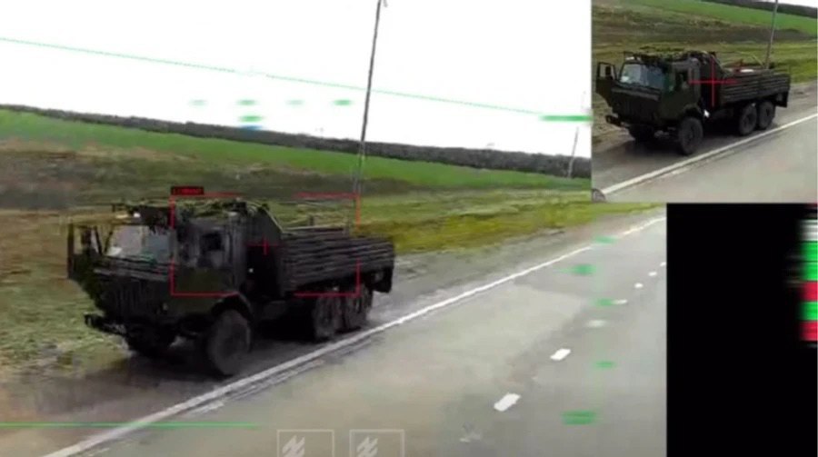 damage to equipment along the so-called 'Novorossiya' route