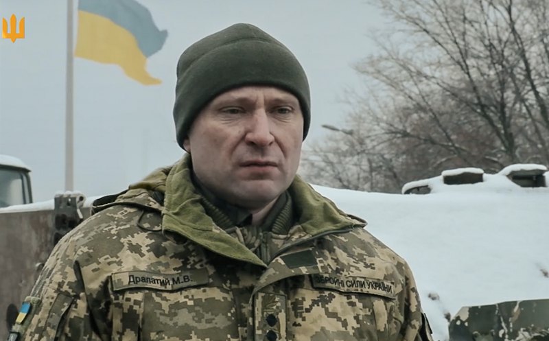  Commander of the Ground Forces of the Armed Forces of Ukraine Major General Mykhaylo Drapatyy