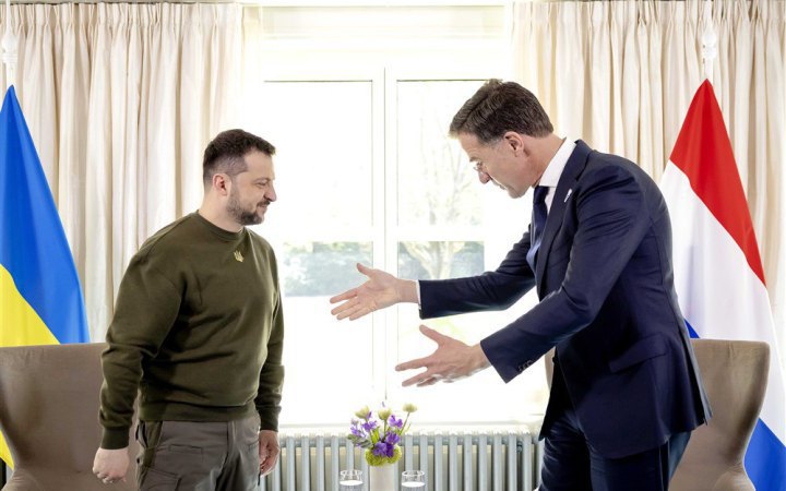 Zelenskyy, Dutch PM discuss military, financial support for Ukraine