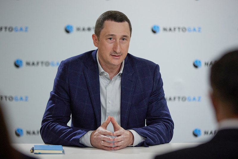 Naftogaz board chairman Oleksiy Chernyshev