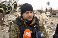 Russian shelling prevents rescue efforts in Borodyanka - interior minister