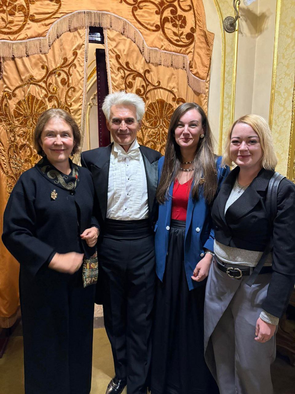 From left to right: Nataliya Musiyenko, Herman Makarenko, Lesya Voronyuk.