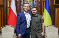 Zelenskyy says Ukrainian-Polish relations based on completely pure ground