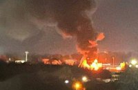 Another Russian oil depot goes on fire