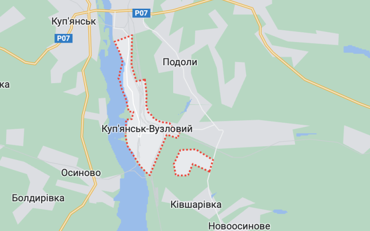 Synehubov confirms taking control of Kupyansk-Vuzlovyy