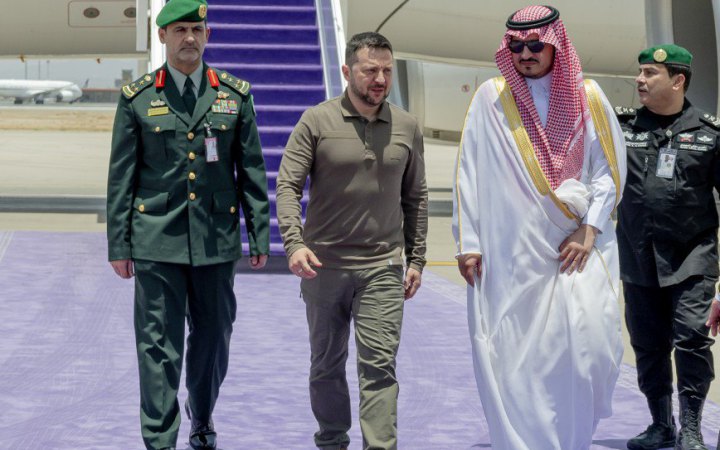 Zelenskyy, Mustafa Dzhemilyev arrive in Saudi Arabia