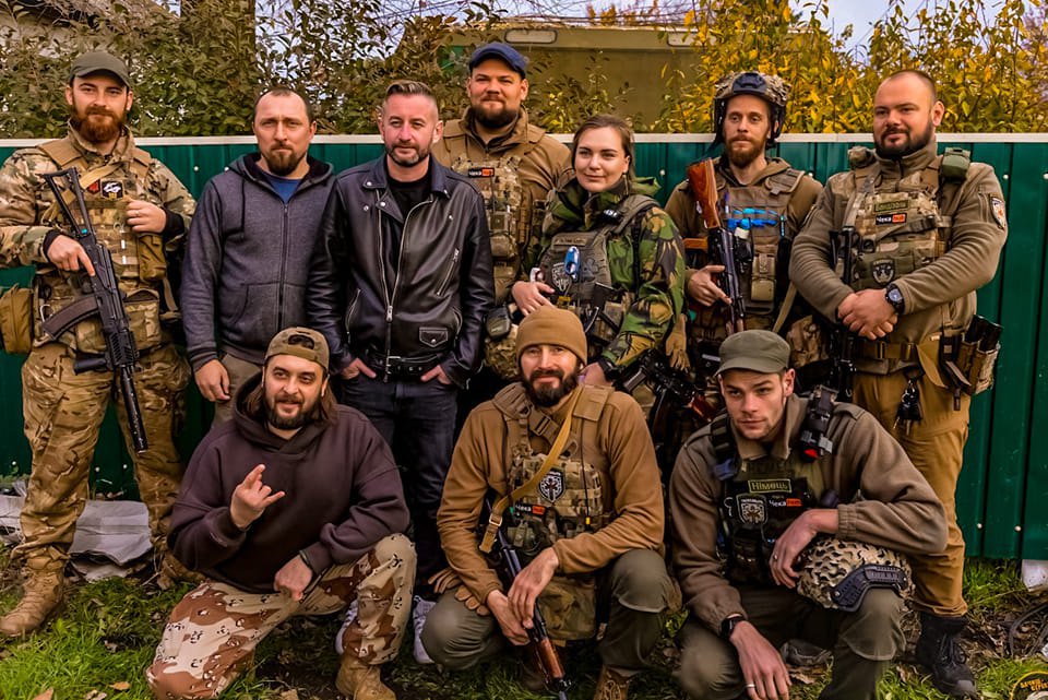 Ira together with his comrades in the 5th crew, marines from the 503rd Battalion and Serhiy Zhadan in the east.