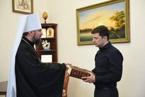Zelenskyy meets Ukrainian church leaders