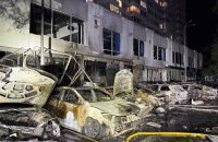 Russian drone strike sparks fires in Odesa