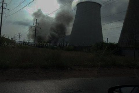 5 explossions happened in Kyiv close to TPP-6 (thermal power plant) with 3-5 minutes time difference (information added)