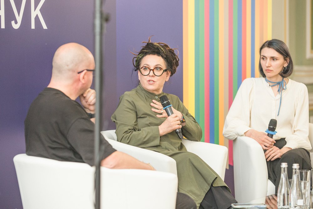 Olga Tokarczuk and Volodymyr Yermolenko