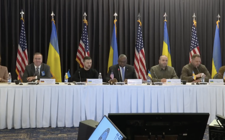 Zelenskyy attends Ramstein Defence Contact Group meeting in person