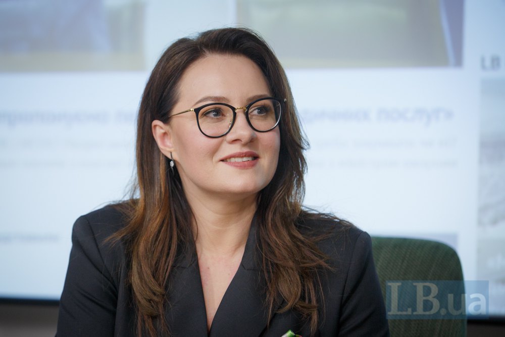 Ukrainian Deputy Minister of Economy Yuliya Svyrydenko