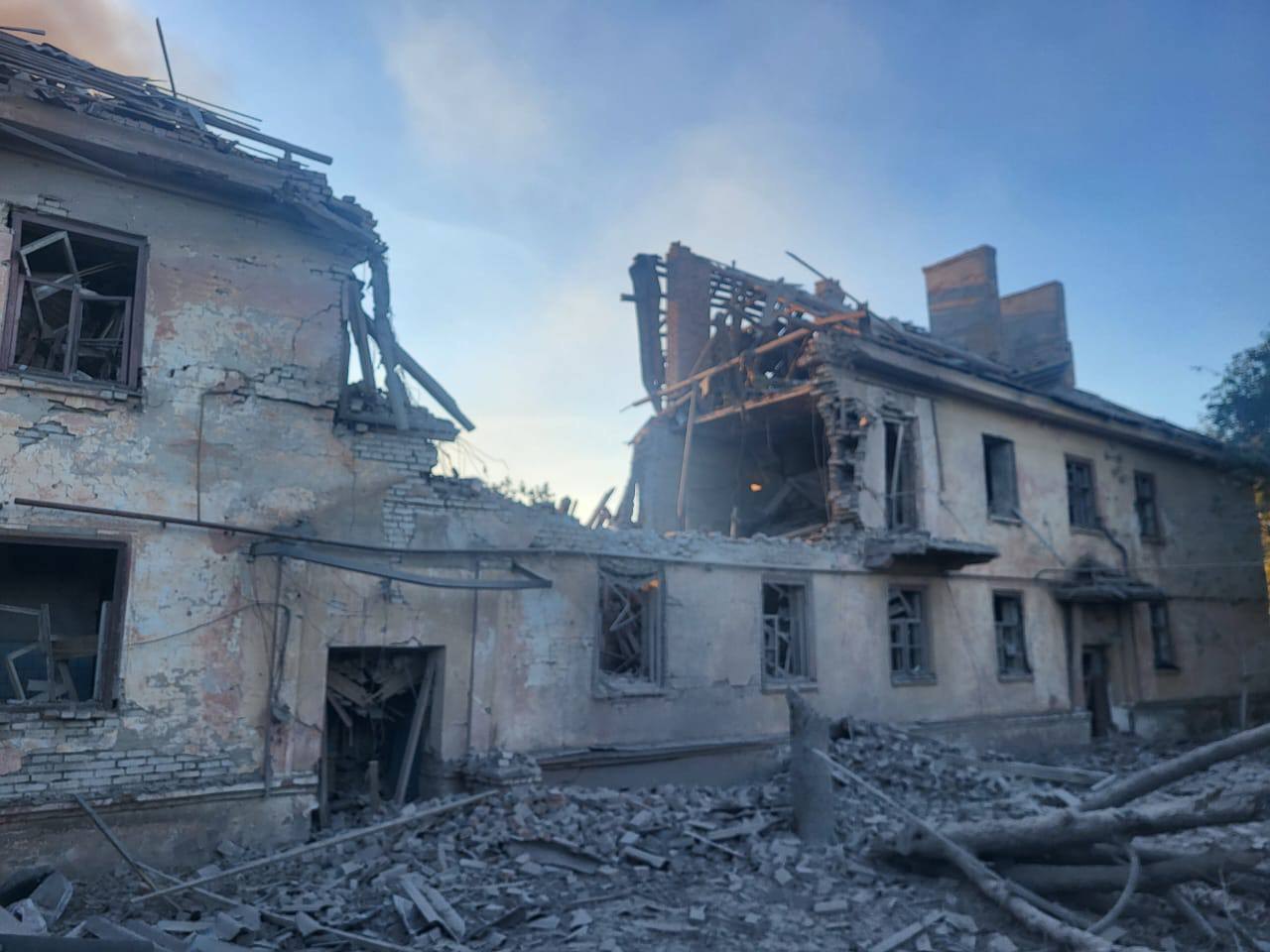 Consequences of the shelling of Kupyansk