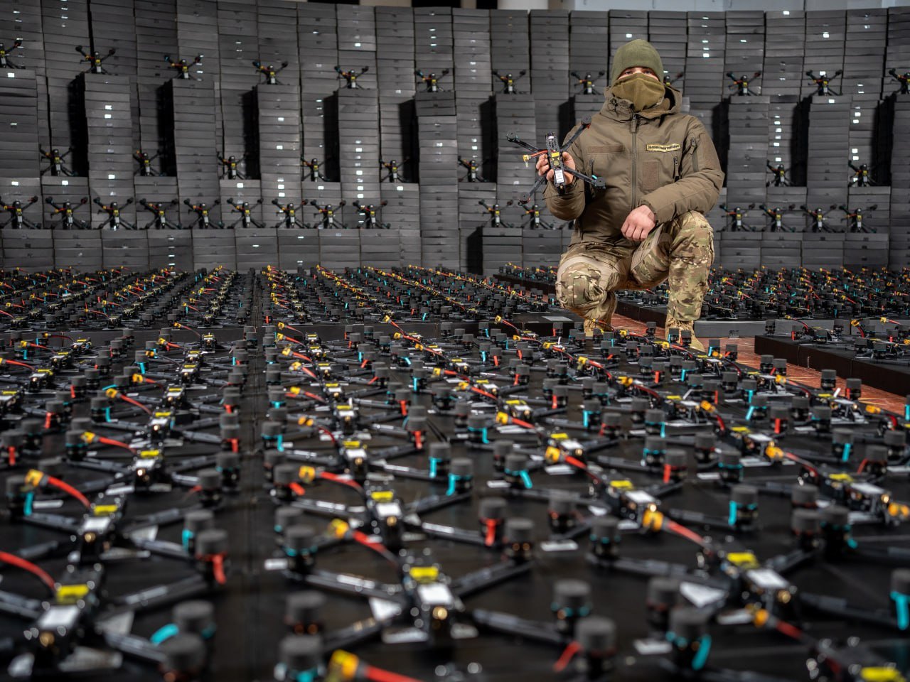On the production of FPV drones in Ukraine.