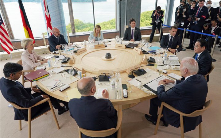 G7 issues statement on support for Ukraine, sanctions on Russian diamonds